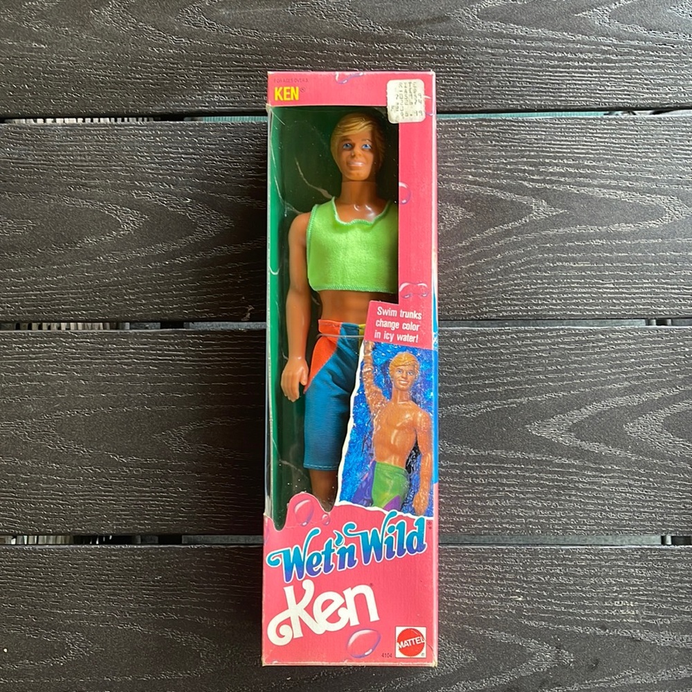 NRFB - Vintage Wet N Wild Ken Doll 🌊💦